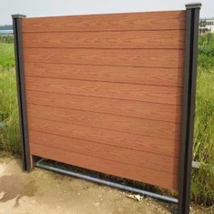 정원 외부 WPC 담을위한 WPC Decking 담 옥외 담
